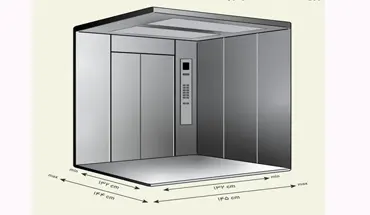 آسانسور گیربکس 6 نفره 